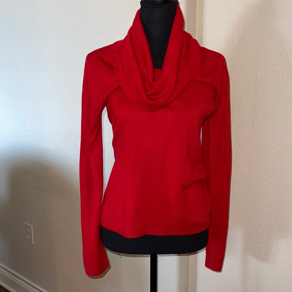 Red Turtleneck